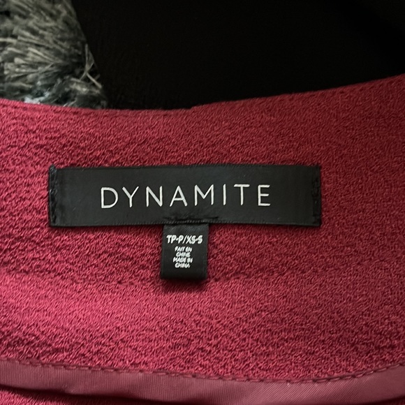 Dynamite maroon camisole (size XS-S) - Picture 3 of 4